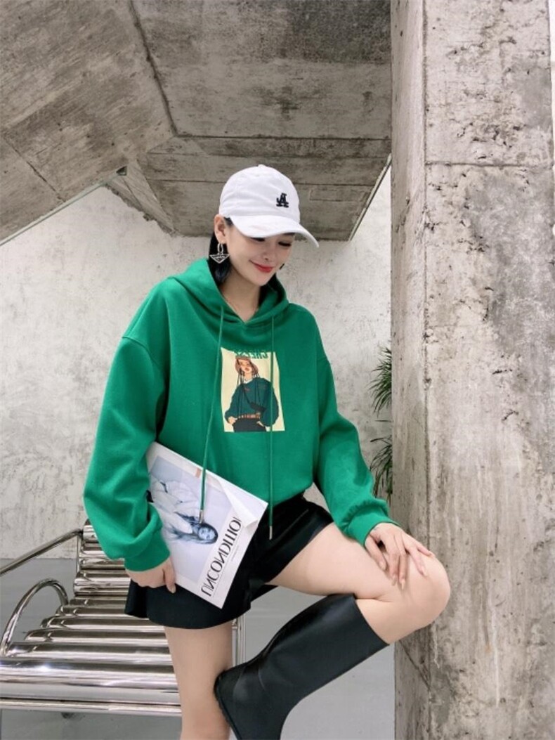 简蔻秋装新款卫衣，女装卫衣/绒衫，简蔻