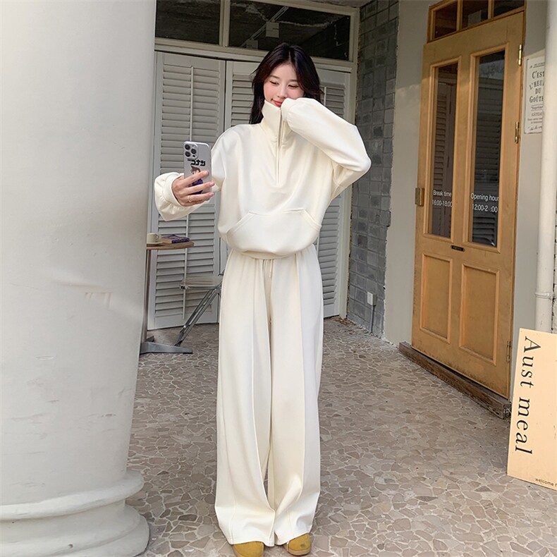 【新款现货】米色休闲百搭套装088-9908p145k198,女装套装/套裙,2C088