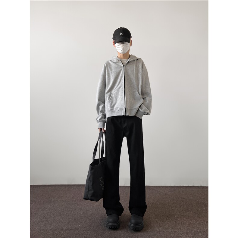 美式ins高街eodup直筒黄泥牛仔裤货号K659-1P50,男装牛仔裤,电商A063