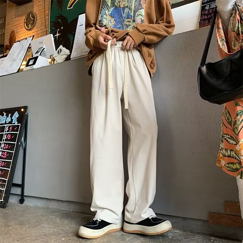 218-1-P35-A904新款时尚潮男百搭灯芯绒宽松裤,男装休闲裤,四季星座218-1
