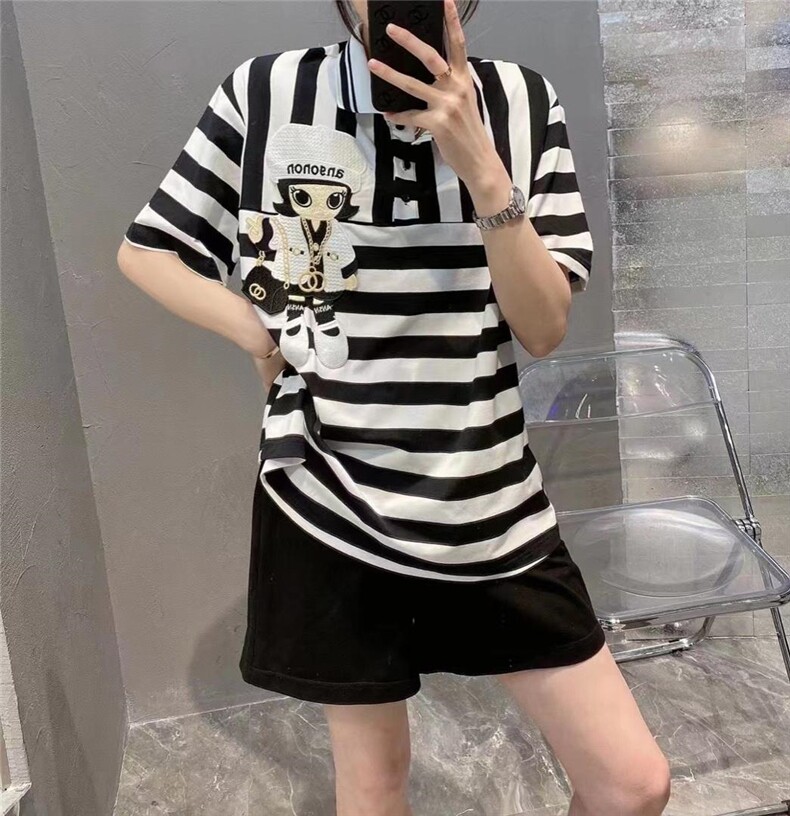 爱美欧天条纹套装，女装职业装，爱美欧