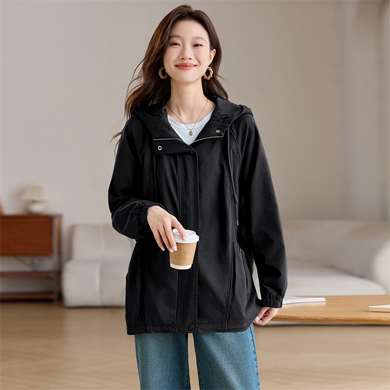 现货纯棉派克服,女装派克服,韩派