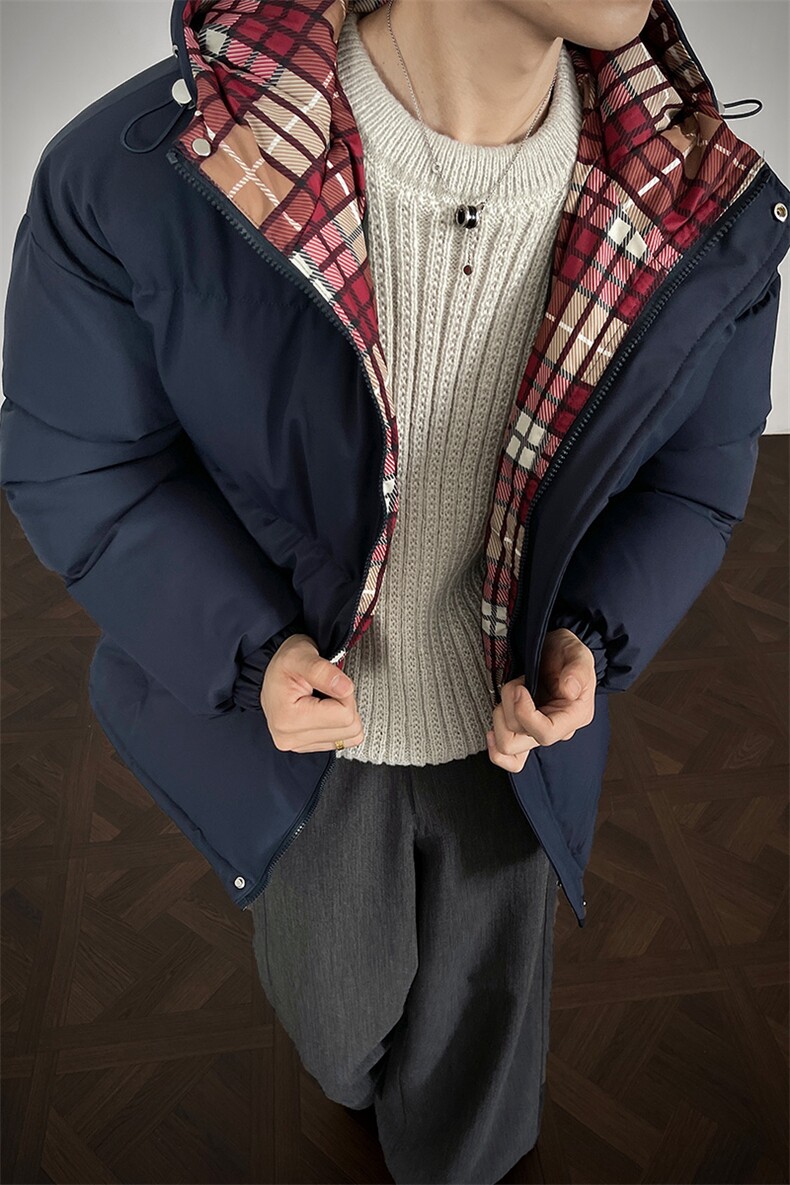 支持二开冬装加棉加厚面包服连帽棉服大码棉衣外套男女M812-P70,男装棉衣,电商A441