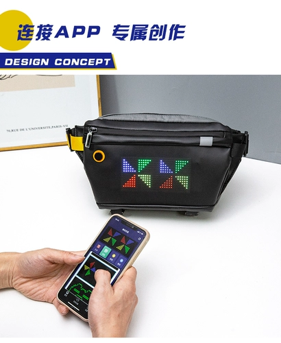 Трендовая нагрудная сумка, универсальная сумка через плечо на одно плечо для отдыха