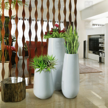 Fashion floor-standing glass fiber reinforced plastic oval flower shop Super office Hotel Club building Villa beautiful Chen ornaments