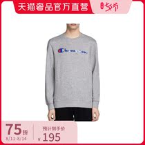 (Tanabata Gift)CHAMPION CHAMPION mens gray round neck sweatshirt