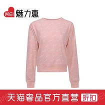 CHAMPION Womens PINK COTTON Polyester Blend PULLOVER SWEATER