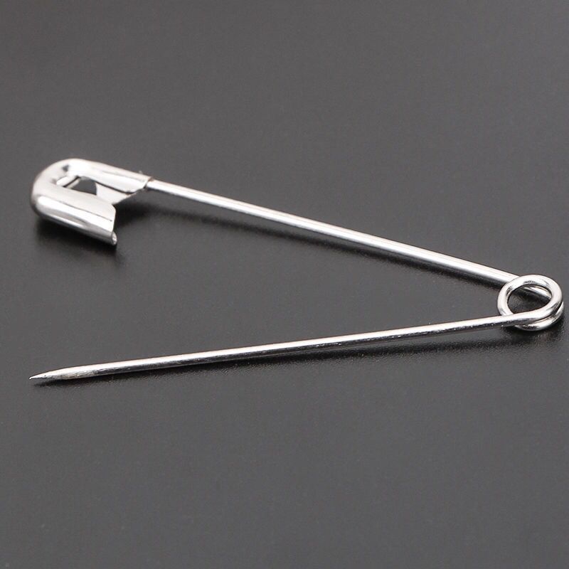 50 old-fashioned simple large size pins thickened large small size child safety clip needle clothes fixed