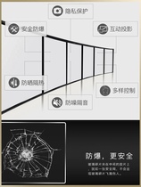 Atomized electronically controlled intelligent dimming atomized glass dimming film wire painted screen partition office hotel glass film