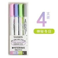 Смешанный цвет 4 цветовой зимний день