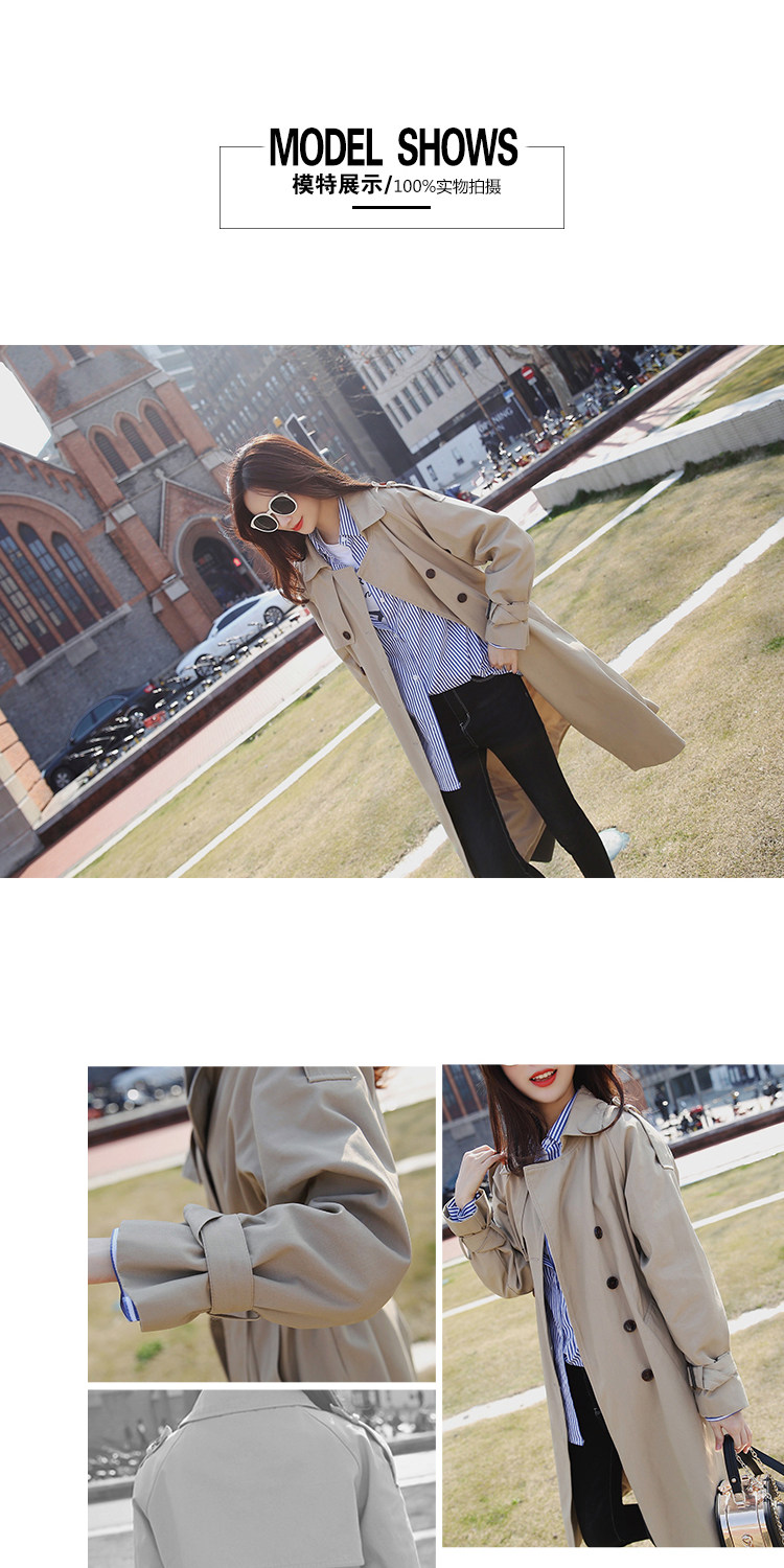 Trench pour femme en Coton en Coton - Ref 3226677 Image 9