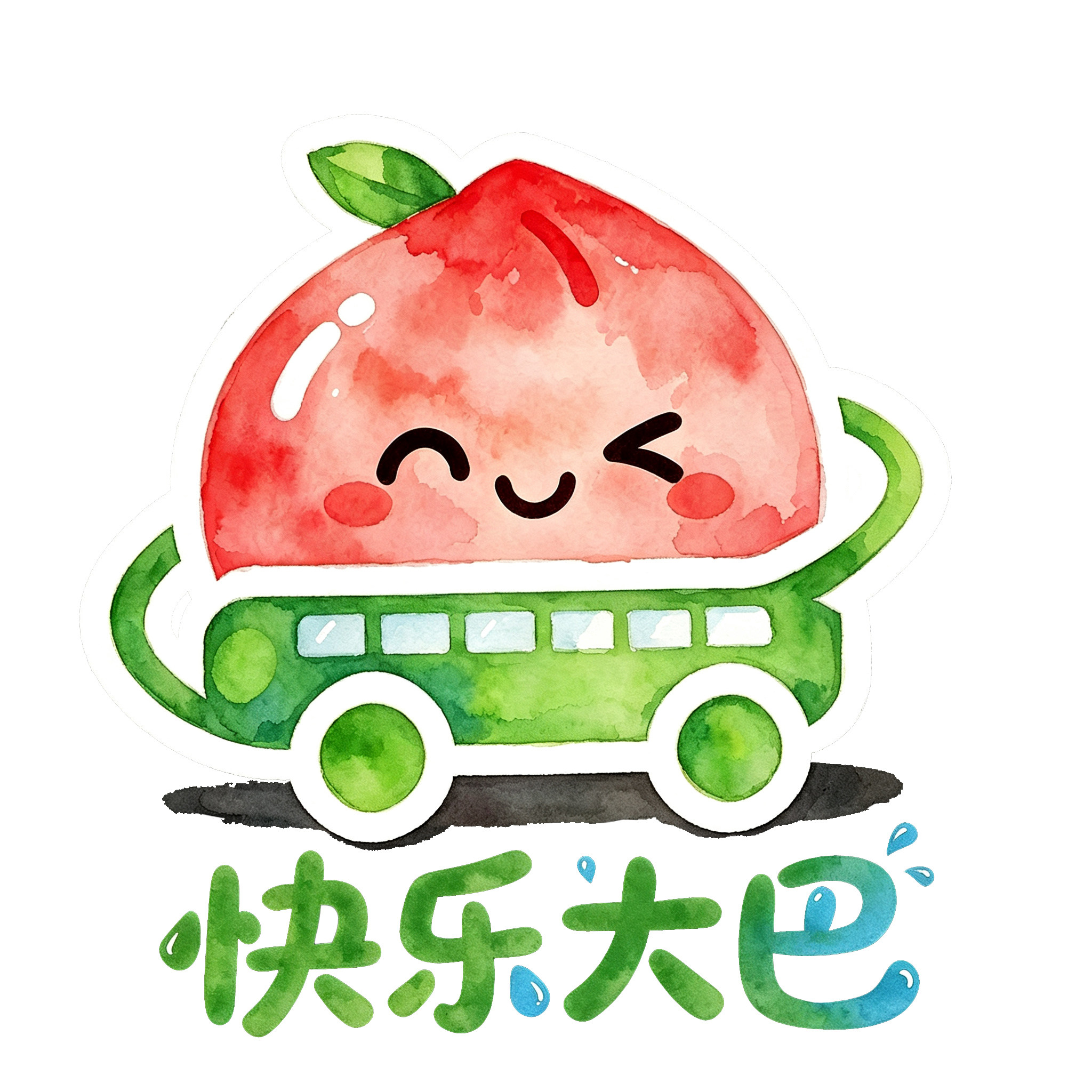 快乐大巴的LOGO
