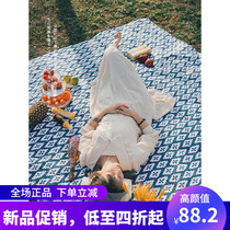 Picnic Mat Anti-Damp Cushion Thickened Field Picnic Cloth Outdoor Ground Mat Wild Cooking Spring Tours Waterproof Outskirts Portable Ins Wind