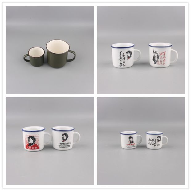 Uống cốc nhỏ cốc nhỏ ly văn phòng tại nhà ly gốm đơn giản với cốc uống nhỏ cốc bình giữ nhiệt lock and lock