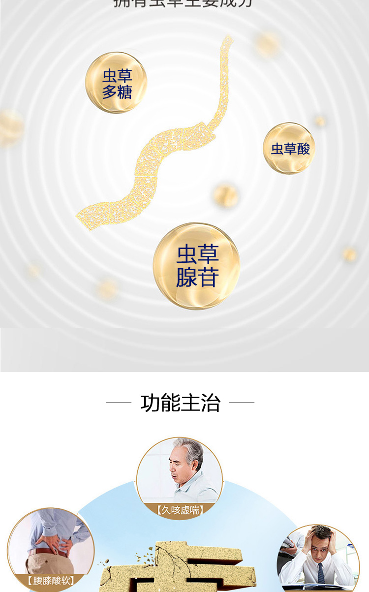 济民可信 金水宝胶囊 108粒 补肾虚肺虚 图2