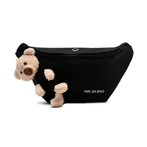 Шоппер, детская сумка, сумка через плечо, нагрудная сумка для отдыха, поясная сумка, с медвежатами, городской стиль