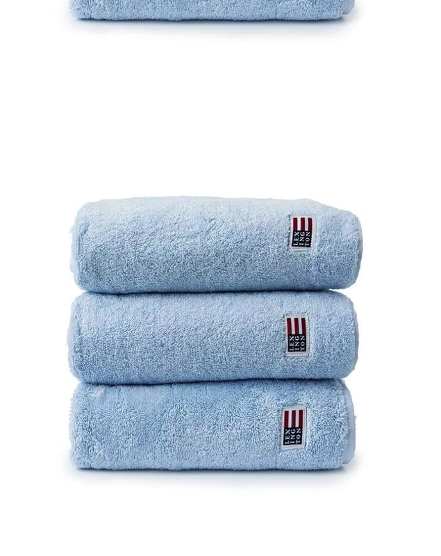 Lexington Bồ Đào Nha Nhập khẩu tự nhiên Cashmere Blue Khăn tắm cho gia đình - Khăn tắm / áo choàng tắm