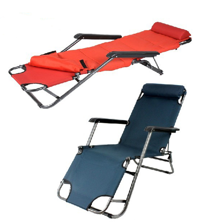 Jiajian reinforced office lunch break chair folding chair nap chair 153cm Oxford cloth lounge chair beach