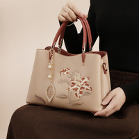 Birthday gift bag, new Chinese style national style embroidery for women, new mother bag, handbag, crossbody women's bag, elegant style
