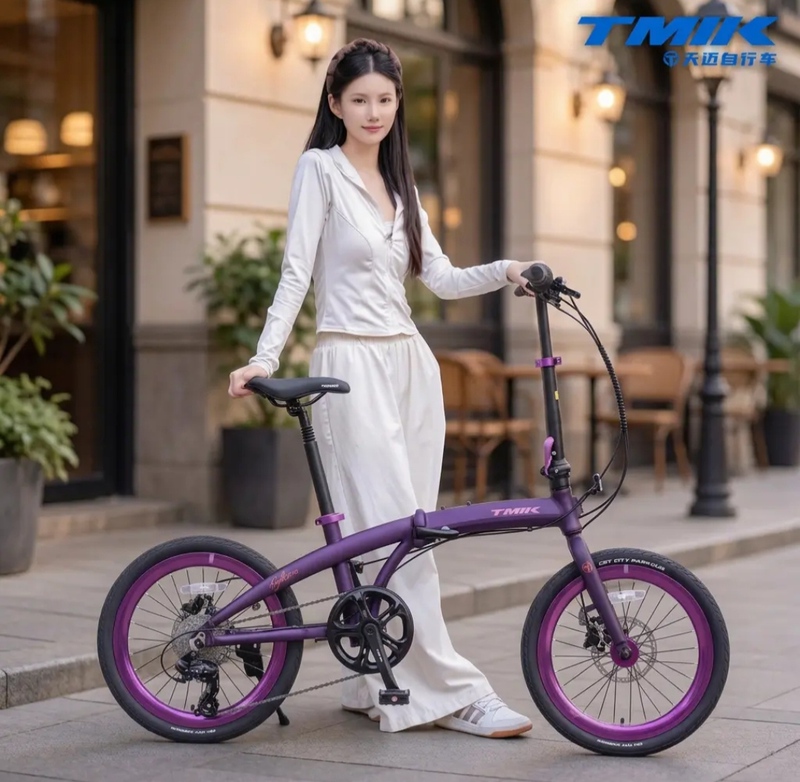 Tianmai P 0% off Foldable Aluminum Alloy 8-Speed Oil Disc Bicycle Tianmai P 0% off Foldable Aluminum Alloy 8-Speed Oil Disc Bicycle