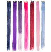 Wigs color hair gradient color wigs no trace womens straight hair Ten Pieces