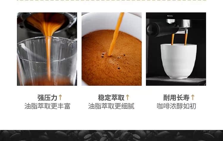 Tự động kiểu Ý một máy tạo bọt sữa mạng rung đỏ máy pha cà phê thông minh kiểu nhà xay đậu tươi luộc đồng hồ cát - Máy pha cà phê máy pha cà phê bột