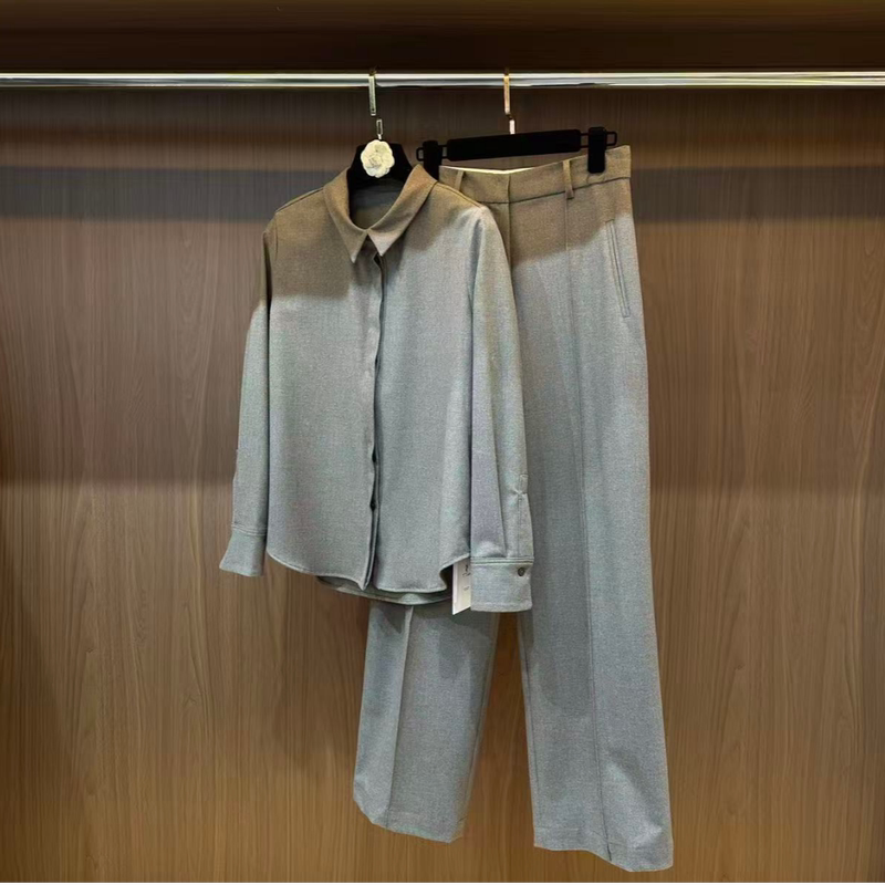 【Dafanglady Zhang Dafang】Classic Shirt and Pants Set Msl254