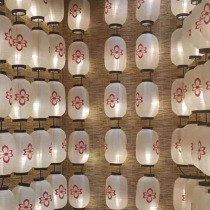 Antique Hanfu photo decoration wall costume props homestay restaurant script kill night scene Japanese style hanging lantern