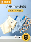 恒源祥 Детские хлопковые трусы для мальчиков, шорты, подходит для подростков