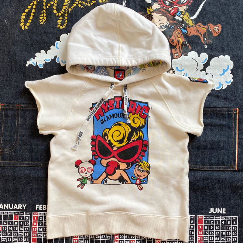 22 new children's boys and girls Japanese tide brand pacifier good friend wings cotton parent-child wear terry pullover casual top