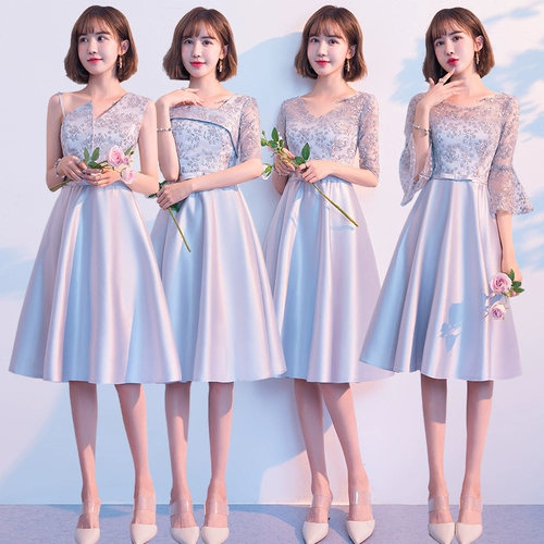 Платье подружки невесты, вечернее платье, летняя юбка, изысканный стиль, длина миди