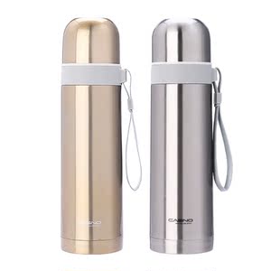 邦达子弹头保温杯 男女儿童不锈钢杯学生保温