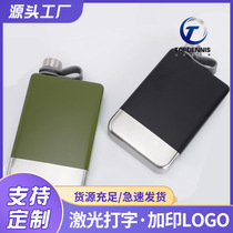 Supply of new outdoor portable 304 stainless steel spray-painted wine bottle 9 oz.