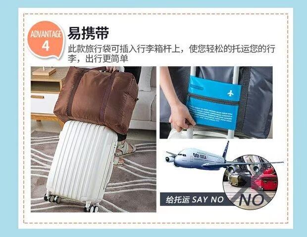 Dung lượng lớn túi du lịch xách tay xe đẩy trường hợp hành lý du lịch còng tay du lịch xách tay nam và nữ đóng gói túi vali kéo sakos