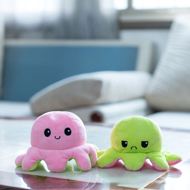 Игрушка 1pcs reversible octopus plushie fidget toy flip plush toys OTHER