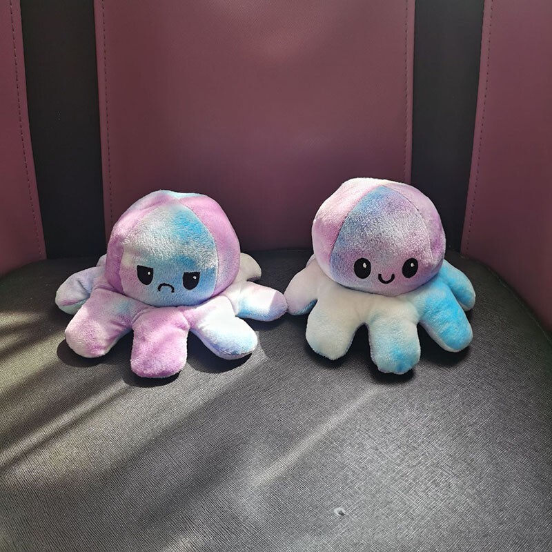 Игрушка 1pcs reversible octopus plushie fidget toy flip plush toys OTHER