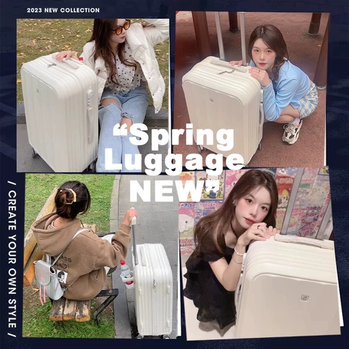 Прочный вместительный и большой чемодан подходит для мужчин и женщин для путешествий, коллекция 2023, 24 дюймов