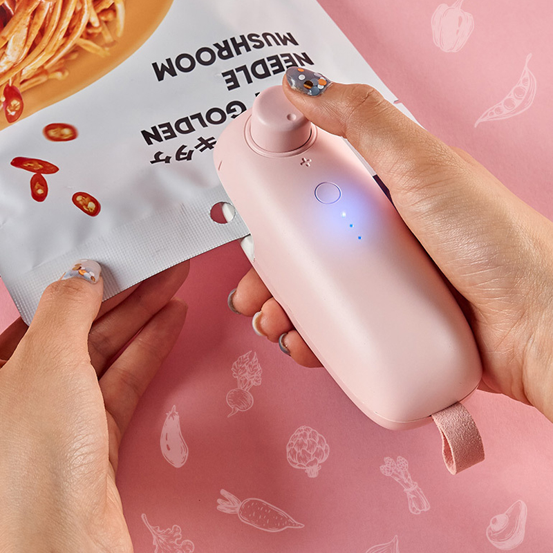 Morden Good Things Sealing Machine Small Home Portable Food closure Hand Press Type Zero Food Plastic Sealing Machine Seal God-Taobao