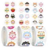 1000 стикеров вечеринки для вечеринок яиц, ленточная ленточная ленточная ленточная ленточная ленточная лента, круглая наклейка