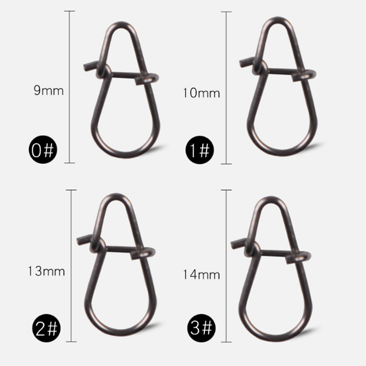 FISHANT flying Ant Luacinth Type Don't tighten the connection ring Eight word ring fishing connector accessories