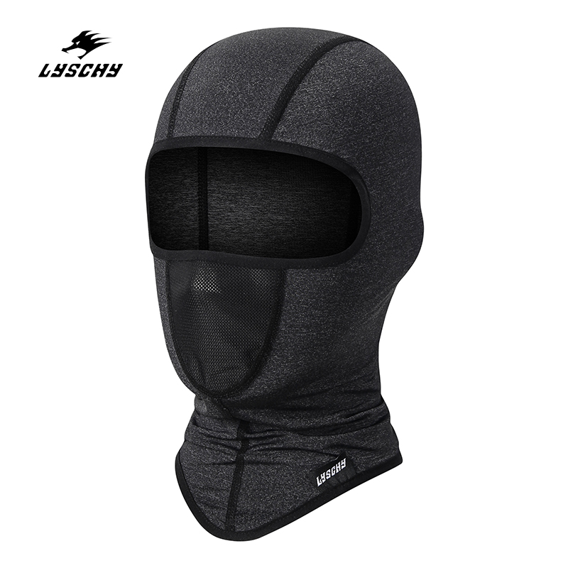LYSCHY thunder-wing locomotive summer cold-sensing headgear mask breathable sweat-absorbing ice silk windproof sunscreen quick-drying and dirt-resistant