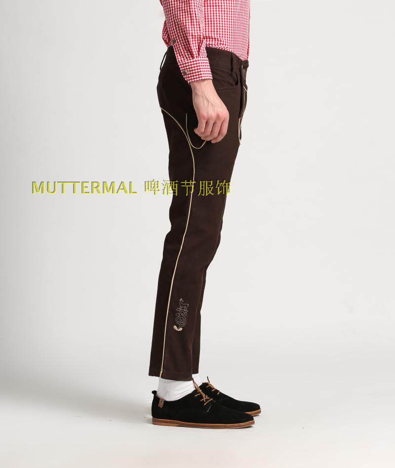 Pantalon cuir homme droit - Ref 1482581 Image 8