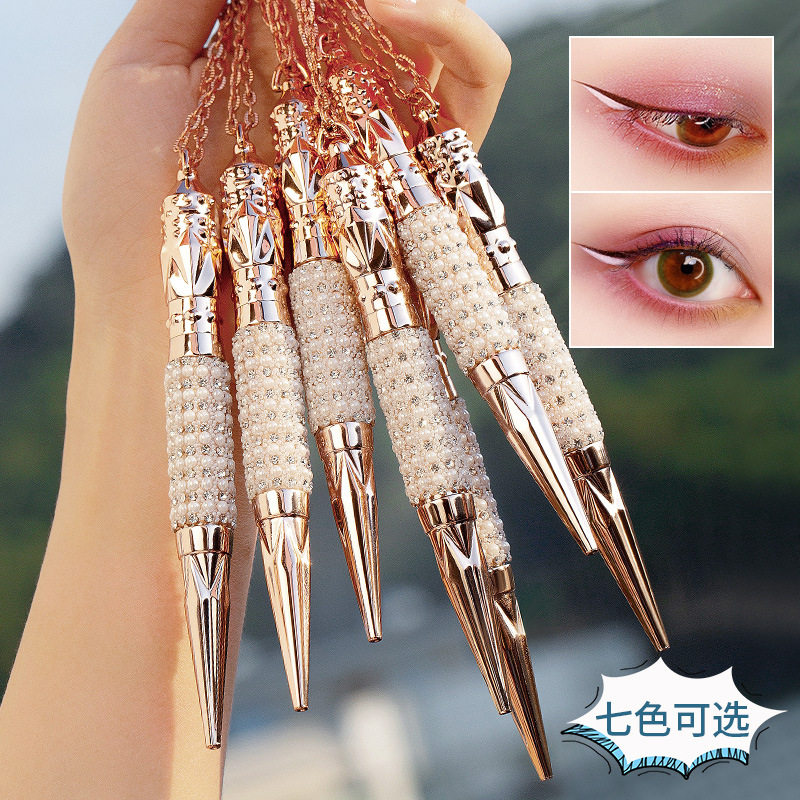 Li Jiaqi recommends colored eyelink pen not fainting and waterproof eye line liquid pen beginners extremely fine head speed dry lasting female