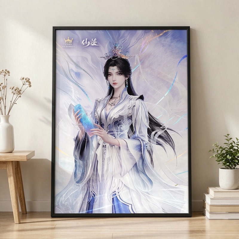 【Exclusive to Xian Ni Malan Prince】Aluminum Alloy Photo Frame Poster Merchandise Narrow-Edge Wall-Mounted Anime Photo Frame