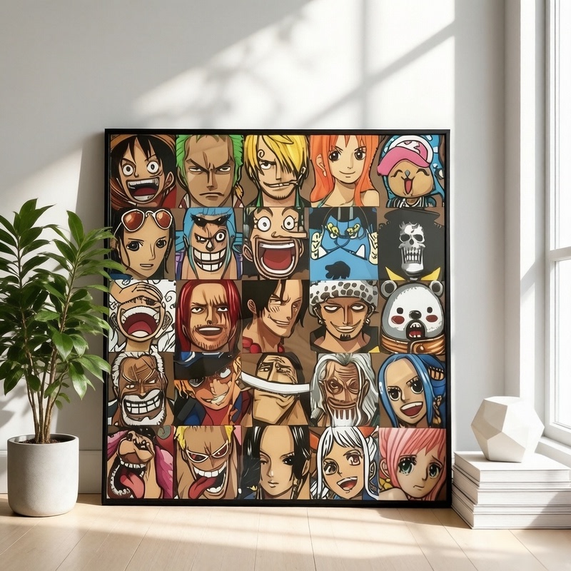 Demon Slayer: Kimetsu No Yaiba Nine Pillars Puzzle Frame Anime Peripheral Photo Frame Wall Hanging Narrow Edge Aluminum Alloy Picture Frame Demon Slayer: Kimetsu No Yaiba Nine Pillars Puzzle Frame Anime Peripheral Photo Frame Wall Hanging Narrow Edge Aluminum Alloy Picture Frame