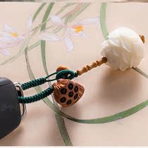 Car Key Buckle Advanced Motorcycle Pendants Bodhi Lotus Upmarket Mobile Phone Chain New Men And Women Creative Gifts
