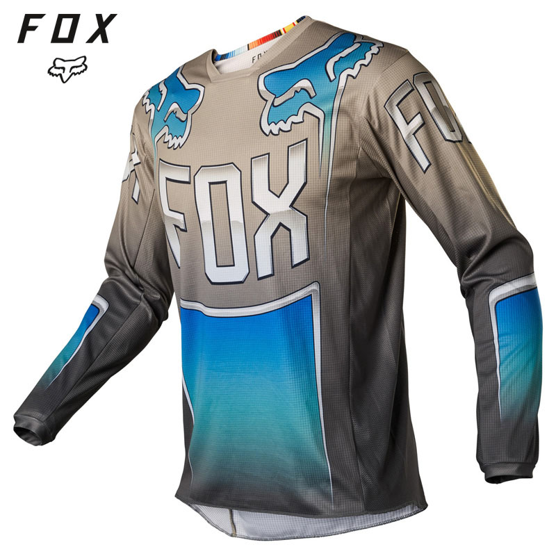 American FOX long sleeve male motorcycle riding in cross-country riding blouses T-shirt comfort-Taobao