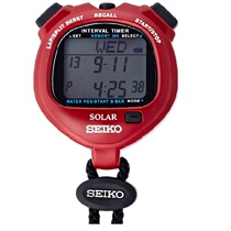 SEIKO Seiko S062 multi-function stopwatch solar electronic timer suitable for various sports stopwatch