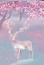 Puzzle Adult Edition Elk Deer With Photo Frame High Difficulty Children Puzzle in Puzzle To Decompress Creative Artisanal Diy Toy