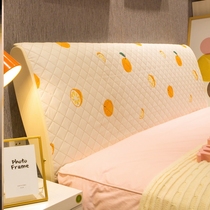 Headboard Hood Superior Sensation Backrest Soft Bag Hood Universal Thickened All-bag Bed Leaning Against Dust Minimis Nordic Wind Cloth Art.